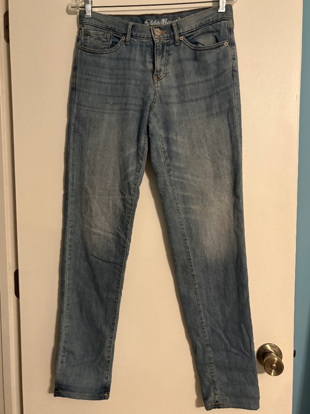 Flannel Lined Eddie Bauer Boyfriend Relaxed cut Jeans